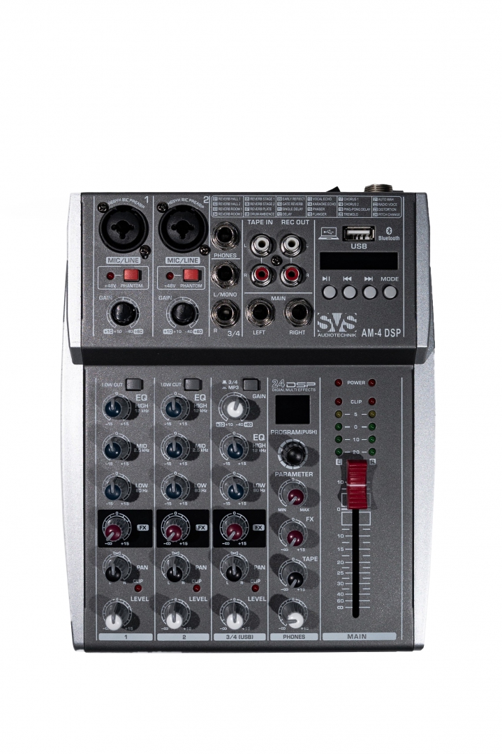 SVS Audiotechnik mixers AM-4 DSP Аналоговый микшерный пульт, 4-канала в Ростове