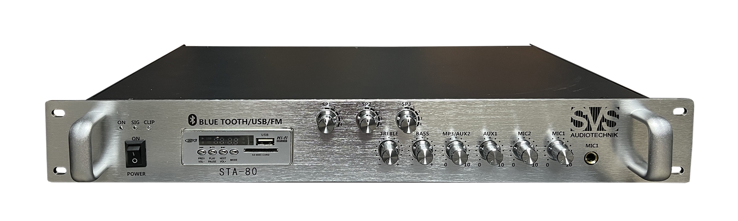 SVS Audiotechnik STA-80 Микшер-усилитель для систем Public Address в Ростове