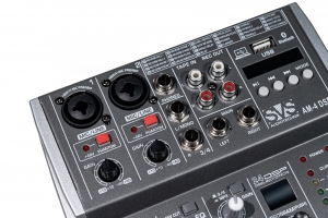 SVS Audiotechnik mixers AM-4 DSP Аналоговый микшерный пульт, 4-канала в Ростове